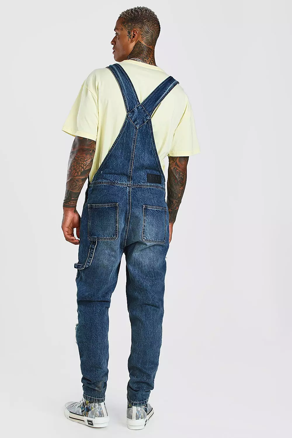 Mens on sale biker overalls